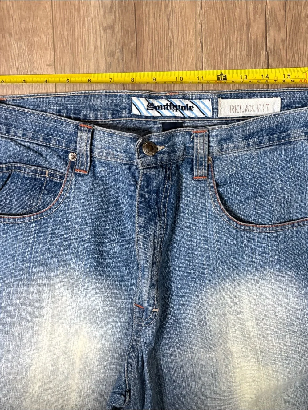 Southpole Jeans men's 36x31 Baggy Fit  Blue Denim Loose Relaxed Vintage Y2K